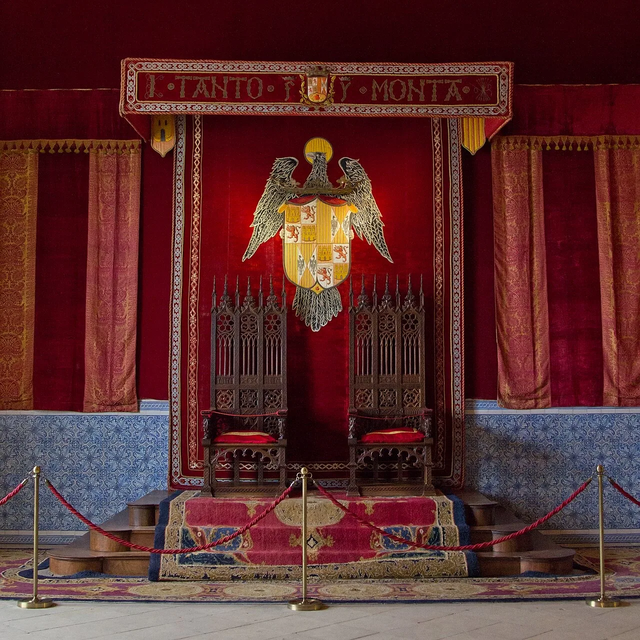 Sala del Trono del Alcázar de Segovia