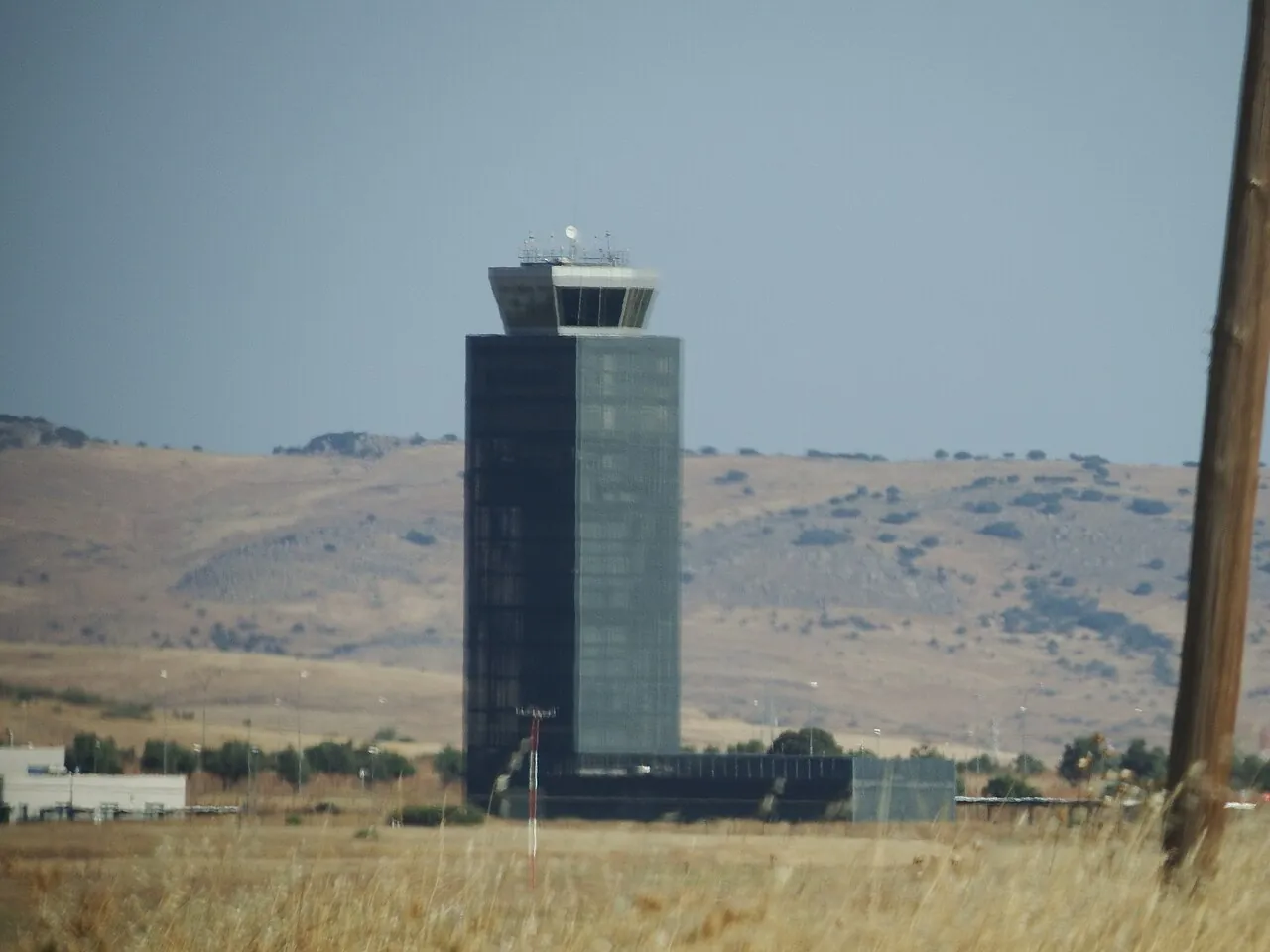 Torre de control del aeropuerto de Ciudad Real