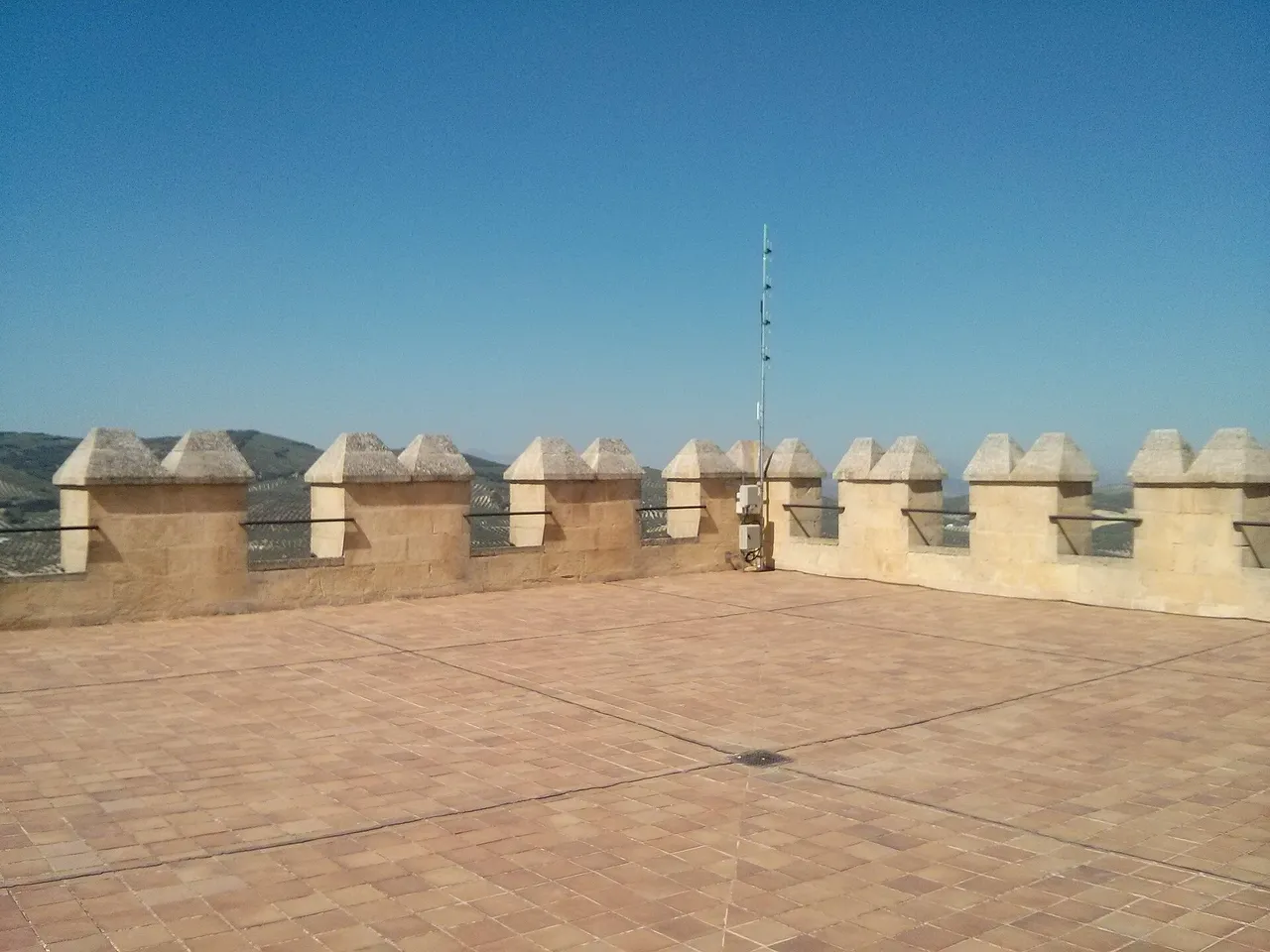 Almenas de la Fortaleza de la Mota de Alcalá la Real
