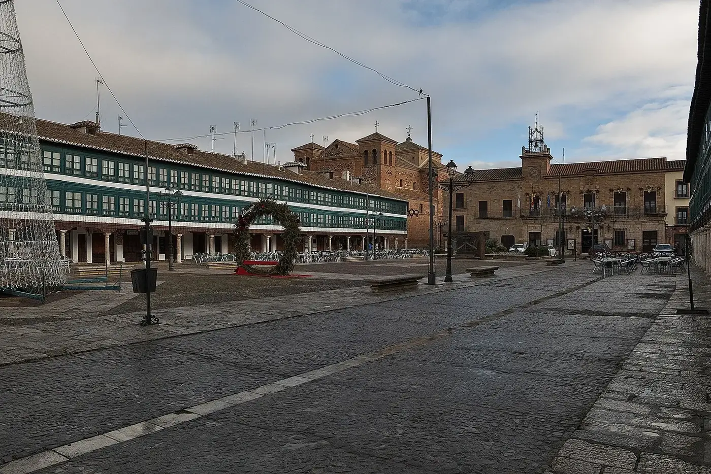 Plaza Mayor y ayuntamiento de Almagro