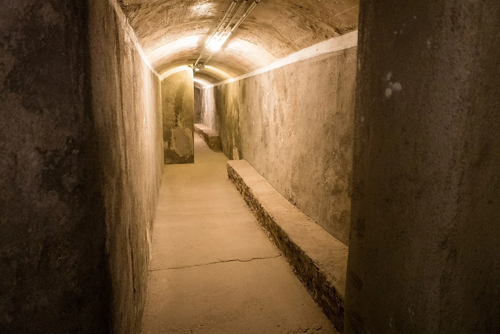 Túnel de los refugios de la Guerra Civil de Almería