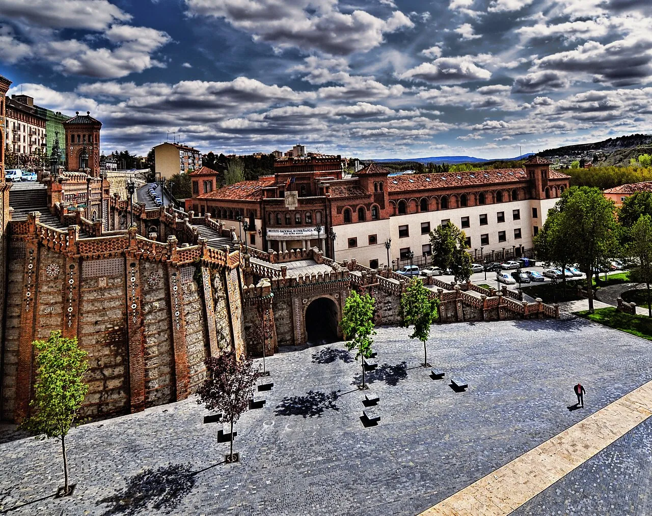 Escalinata neomudéjar de Teruel