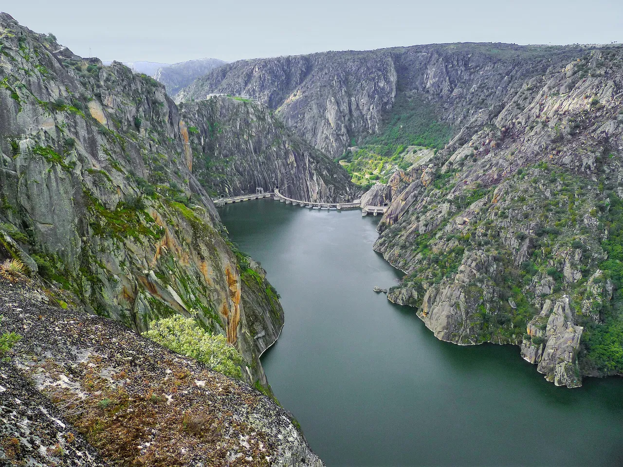 Cañón de los Arribes del Duero visto desde el Picón del Fraile