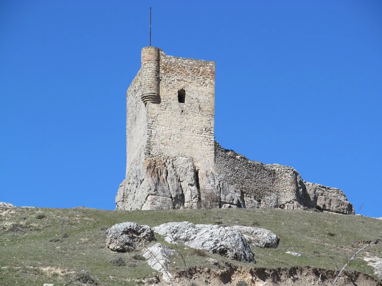 Torre del homenaje del castillo de Atienza