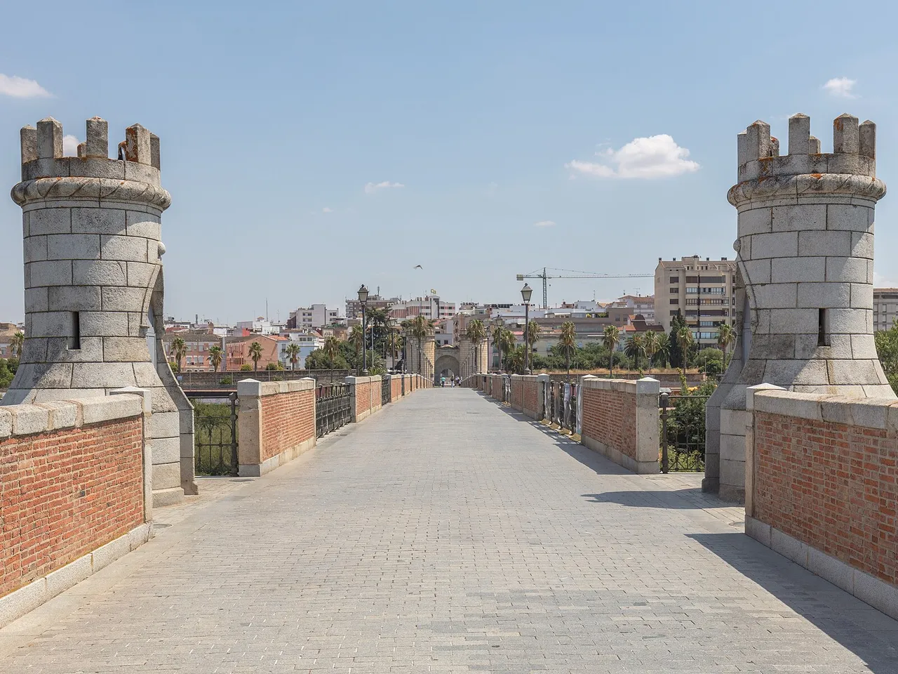 Puente de Palmas sobre el Guadiana