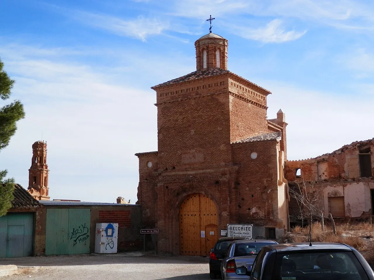 Arco de la Villa del Pueblo Viejo de Belchite