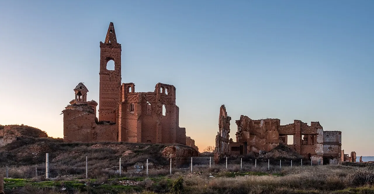 Pueblo Viejo de Belchite: el pueblo fantasma de la Guerra Civil