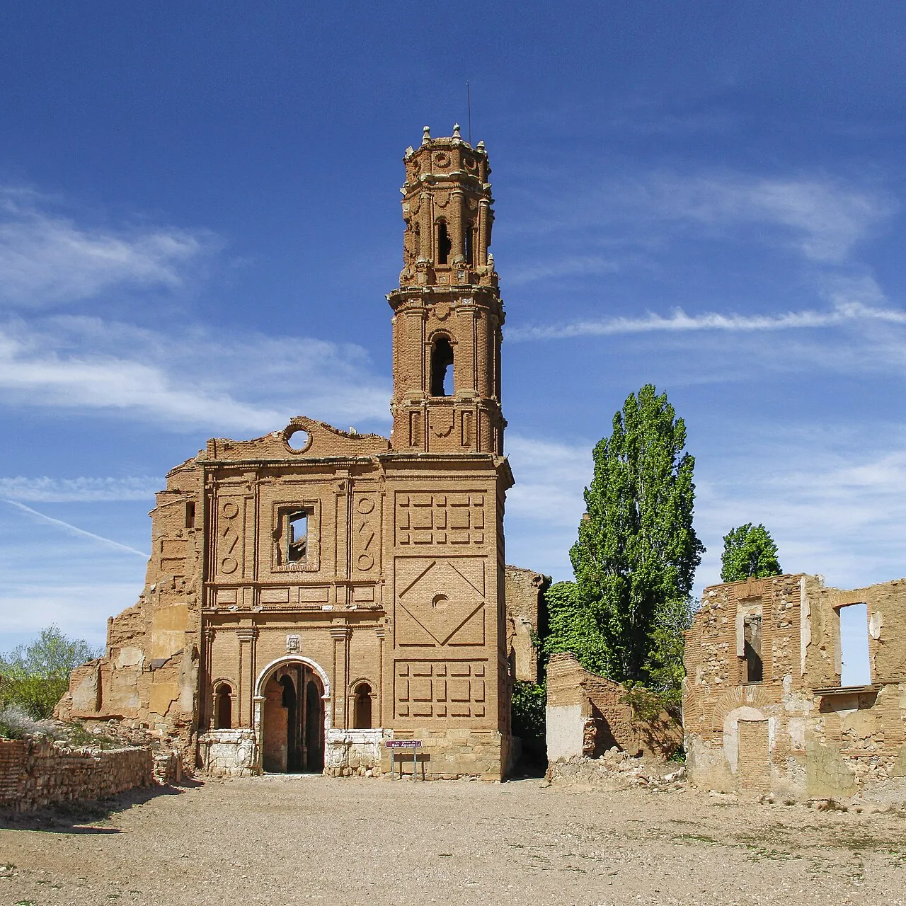 Iglesia de San Agustín en Belchite