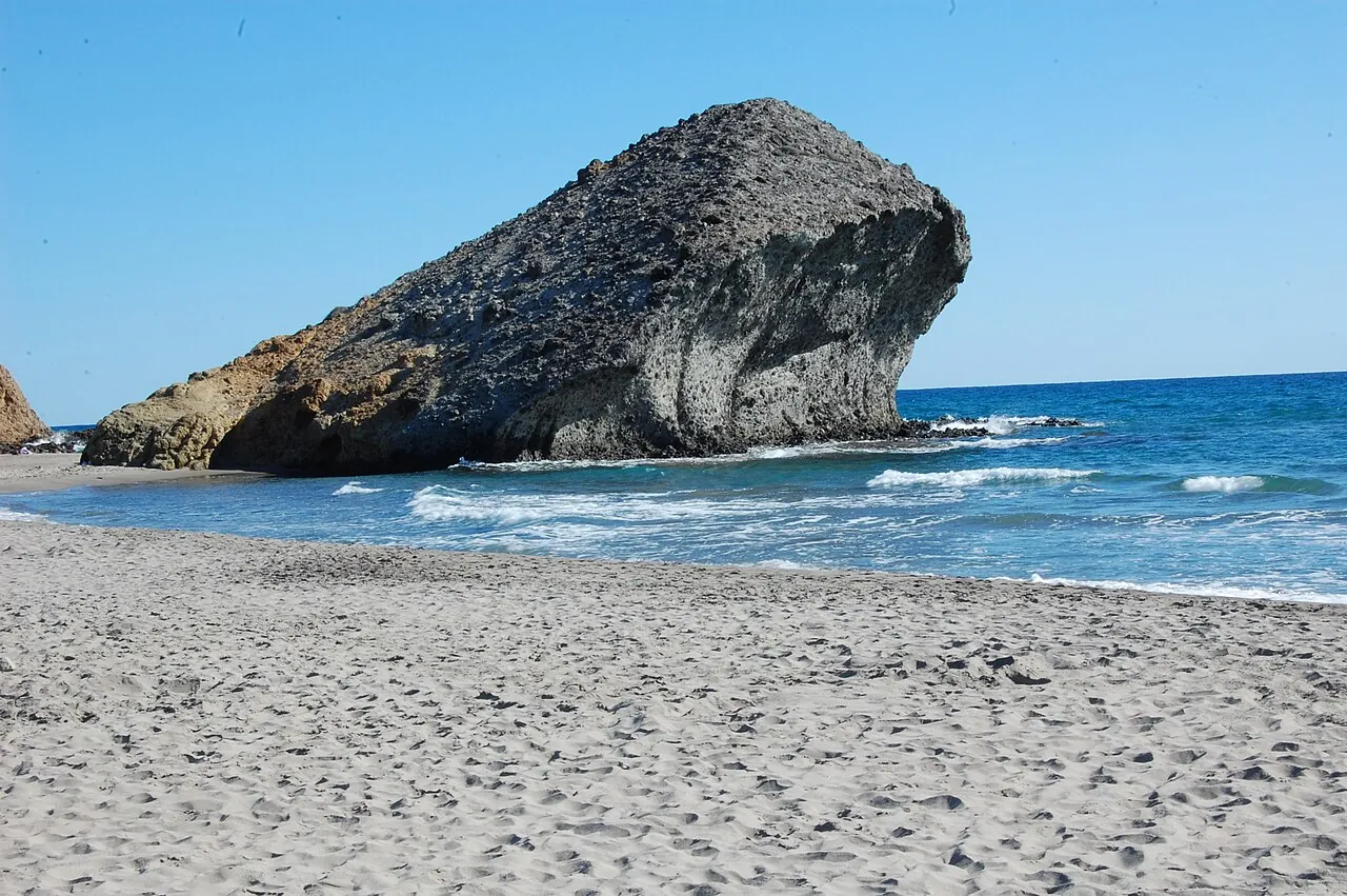 Playa de Mónsul en Cabo de Gata