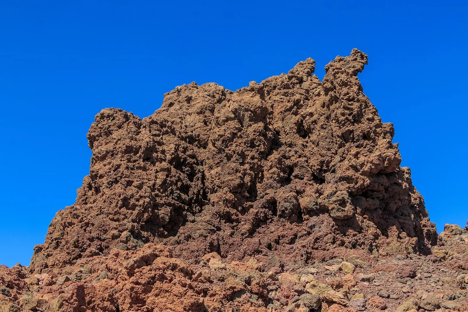 Rocas del Roque de los Muchachos en La Palma