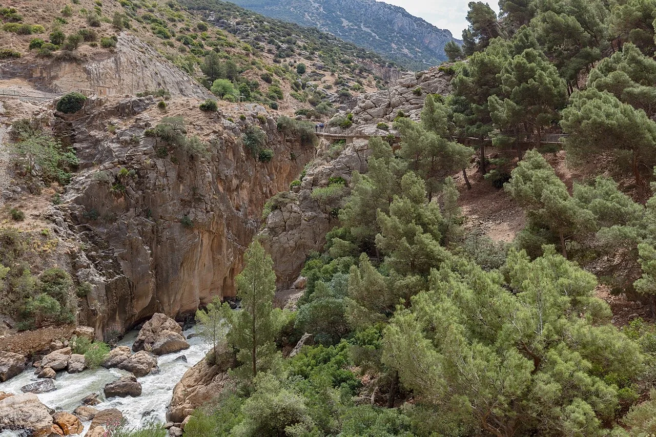 Vista panorámica del Desfiladero de los Gaitanes