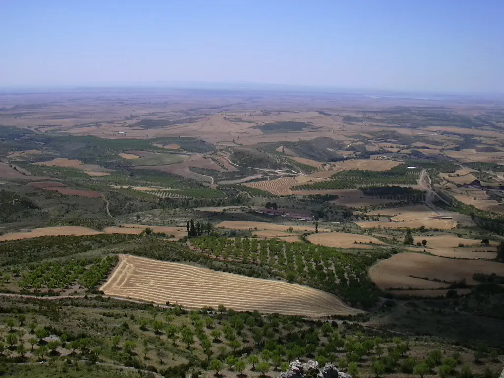 Vistas desde el castillo de Loarre