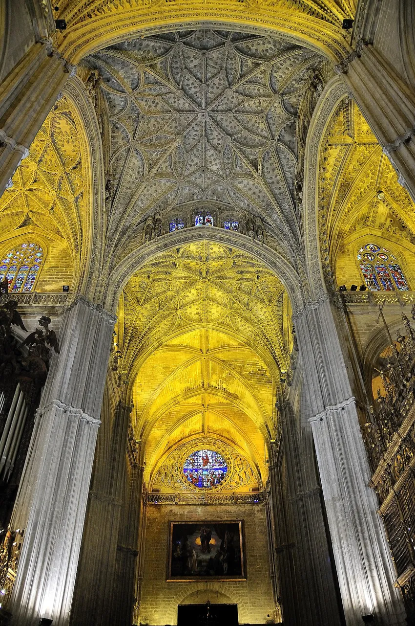 Pilares de la Catedral de Sevilla