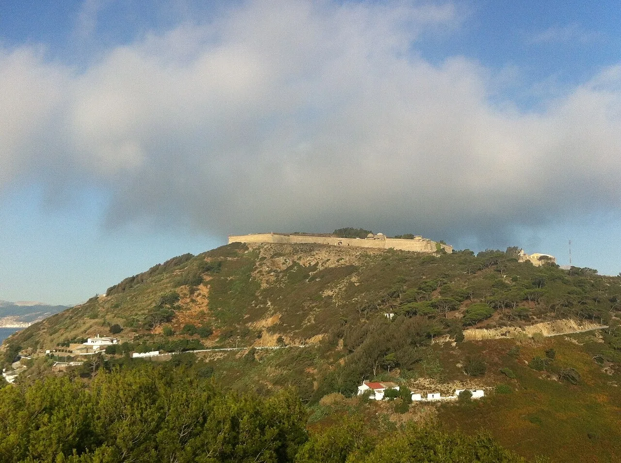 Fortaleza del Monte Hacho en Ceuta