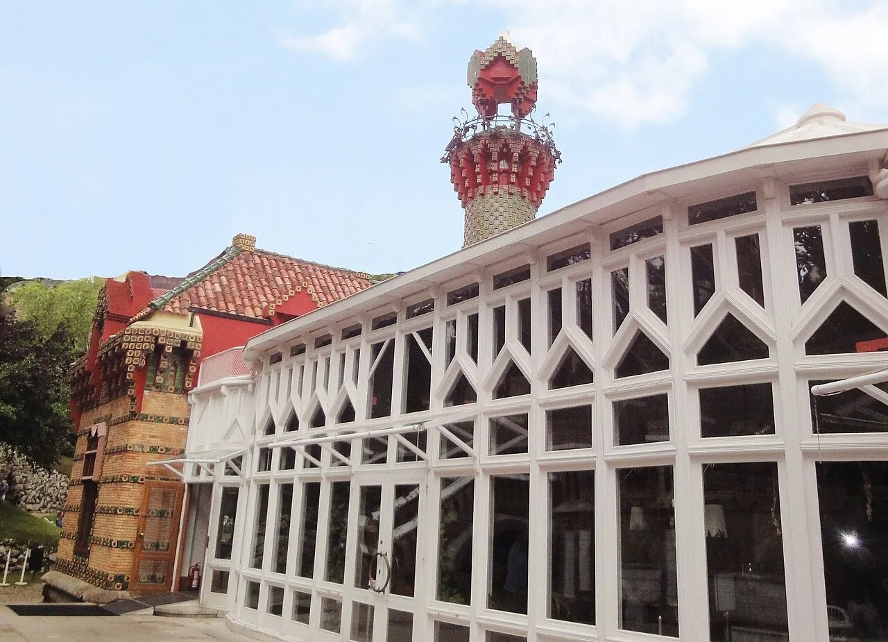 Invernadero de El Capricho de Gaudí