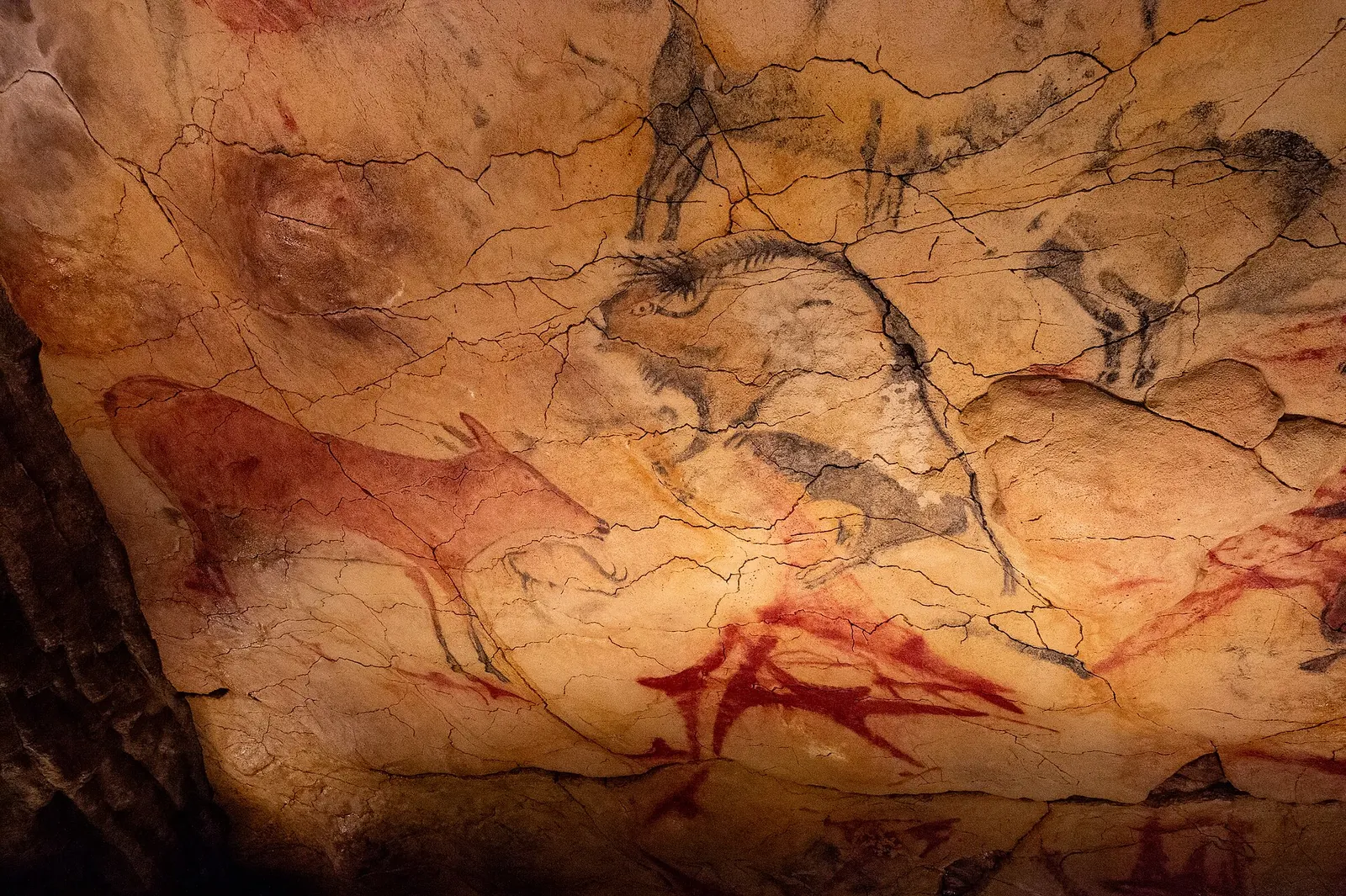 Pinturas originales de la Cueva de Altamira