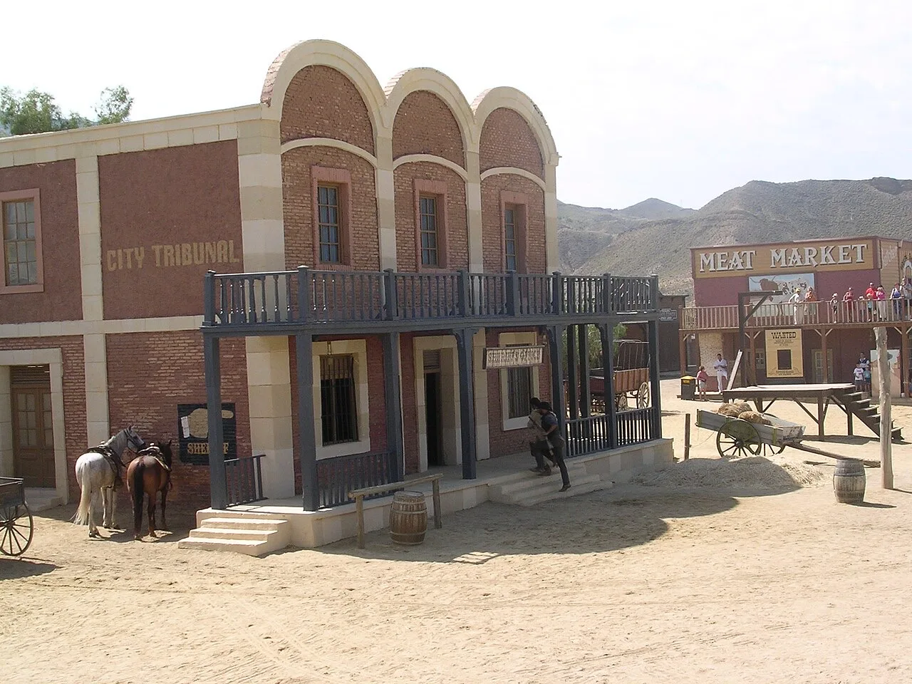 Poblado del oeste en el Desierto de Tabernas
