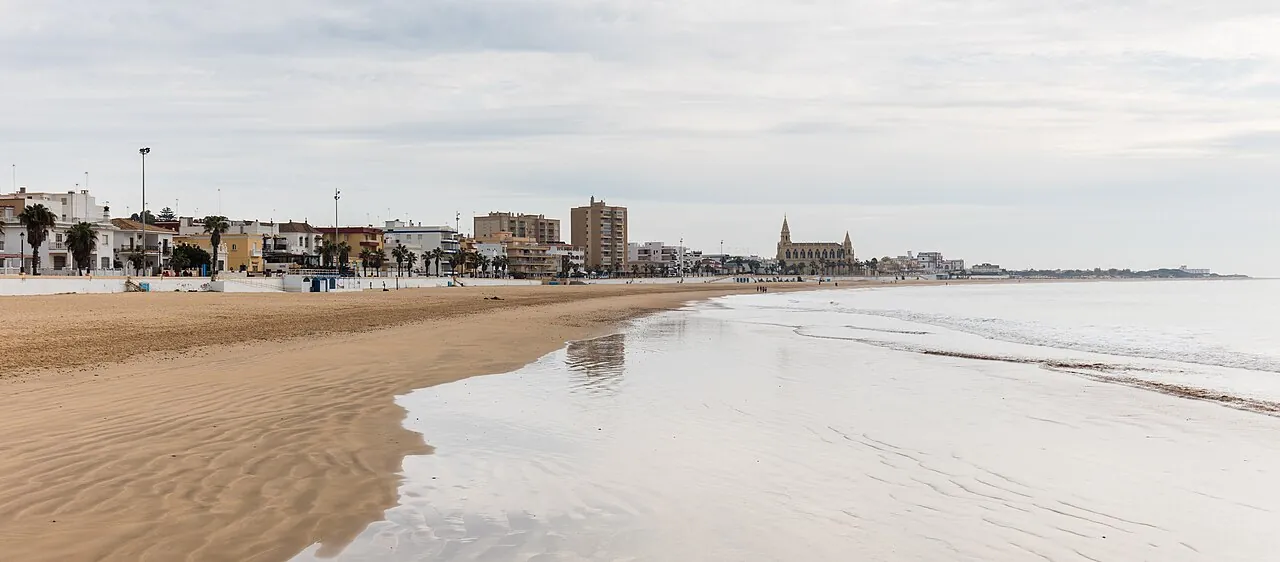 Playa de Regla en Chipiona