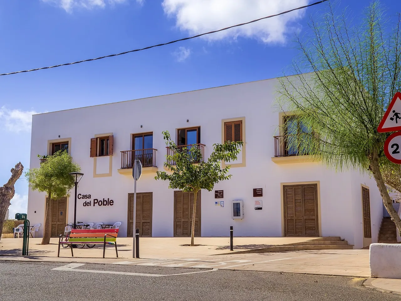 Casa del Poble en El Pilar de la Mola, Formentera