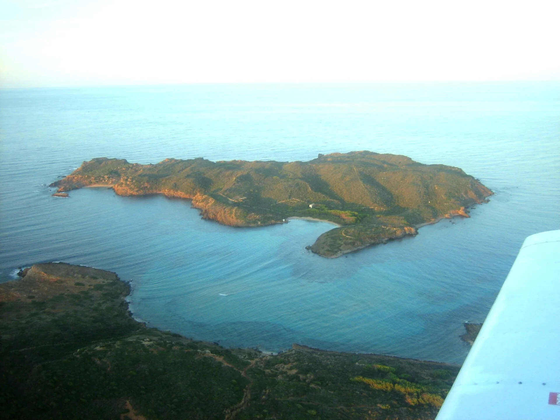 Vista aérea de la Illa d'en Colom