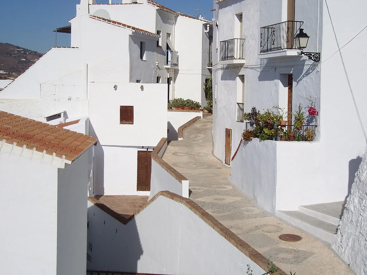 Callejón del Peñón en Frigiliana