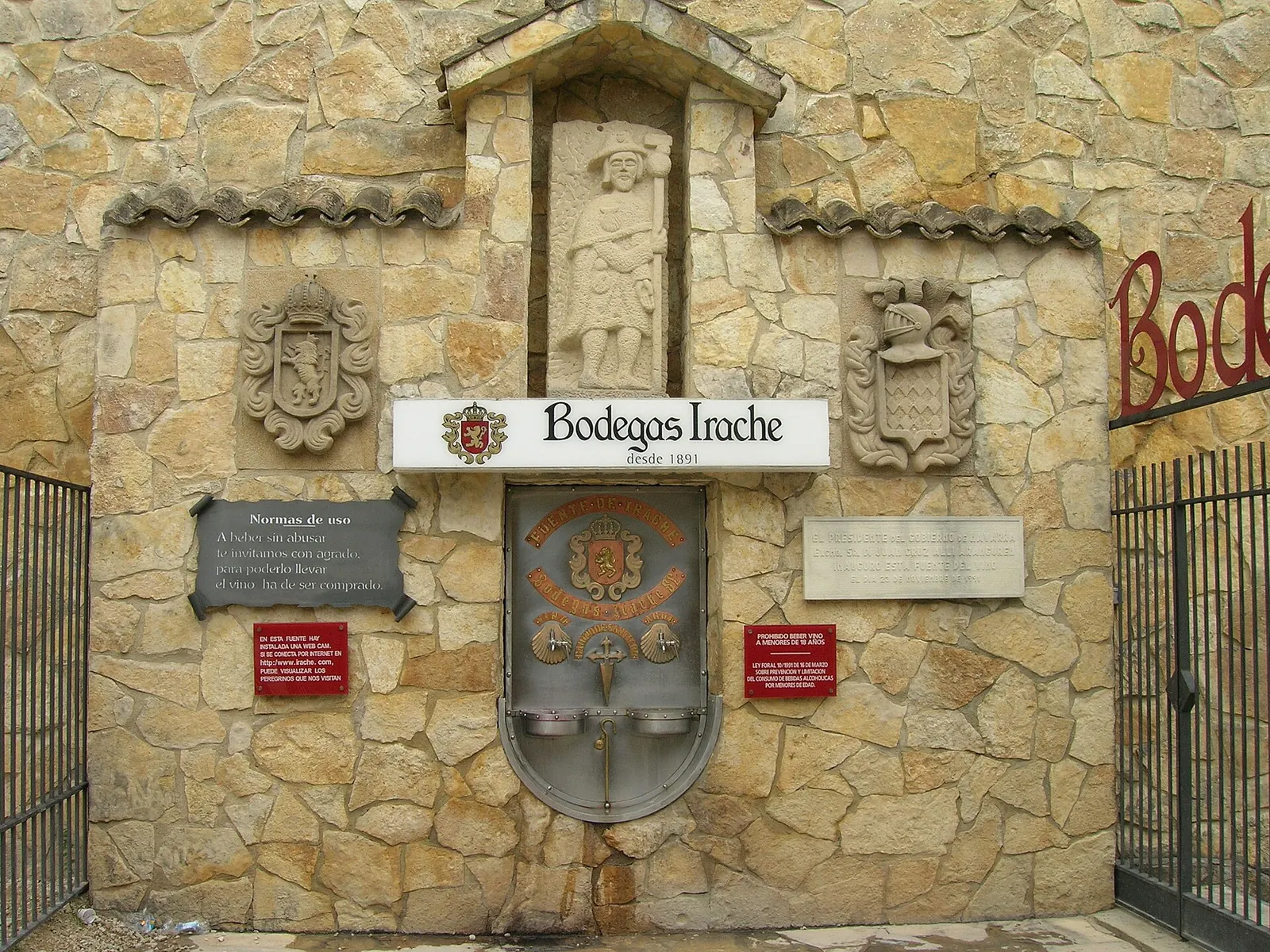 Fuente del vino de Irache