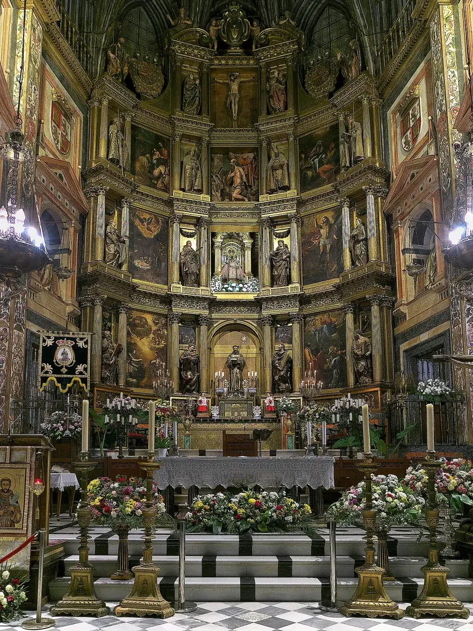 Retablo mayor del Monasterio de Guadalupe