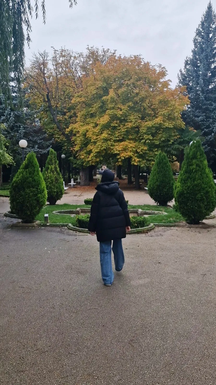 Alameda de Cervantes en otoño, Soria