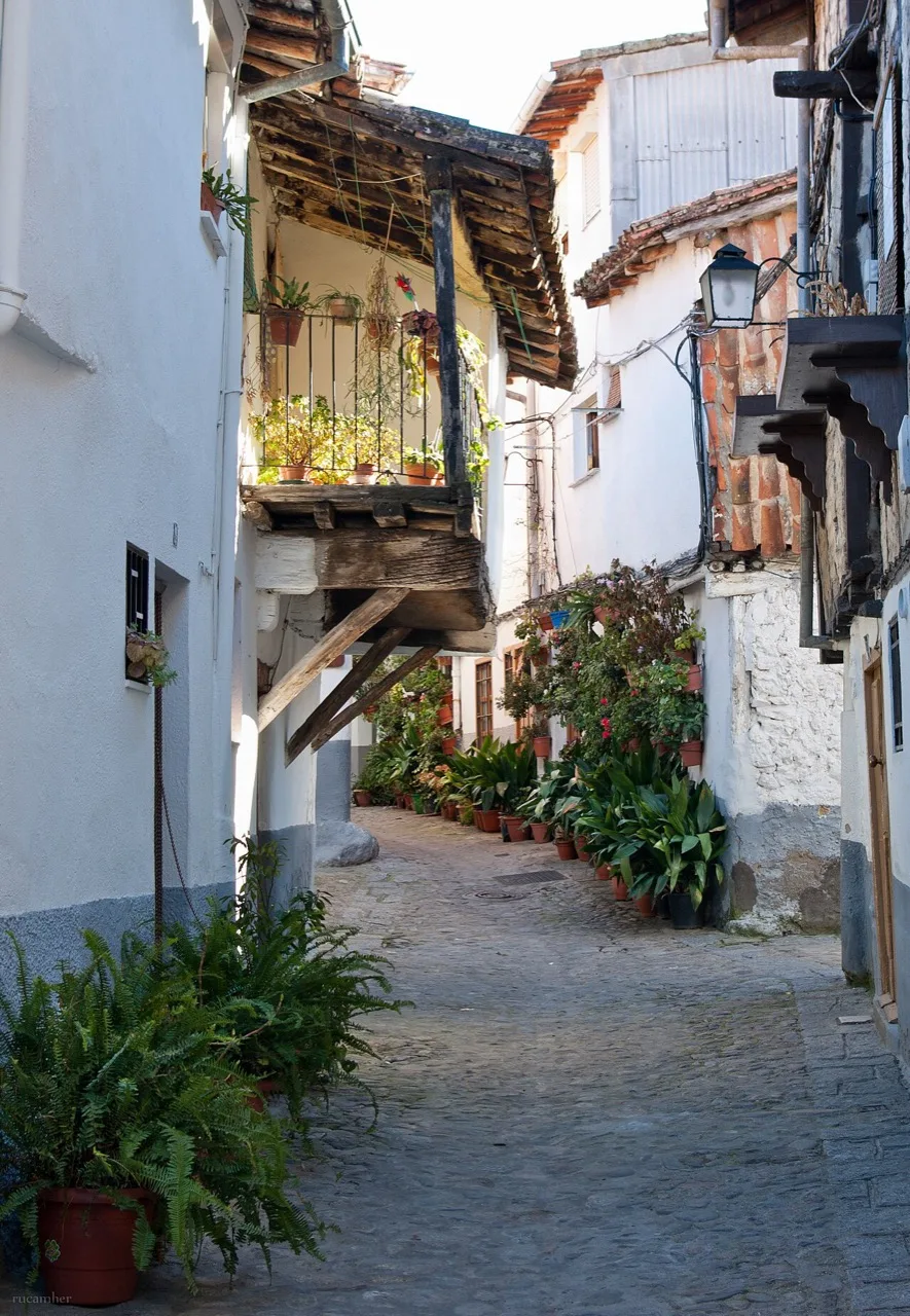 Calle del barrio judío de Hervás