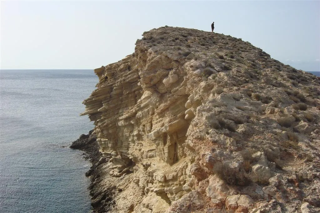 Rocas de Punta de sa Galera en Ibiza