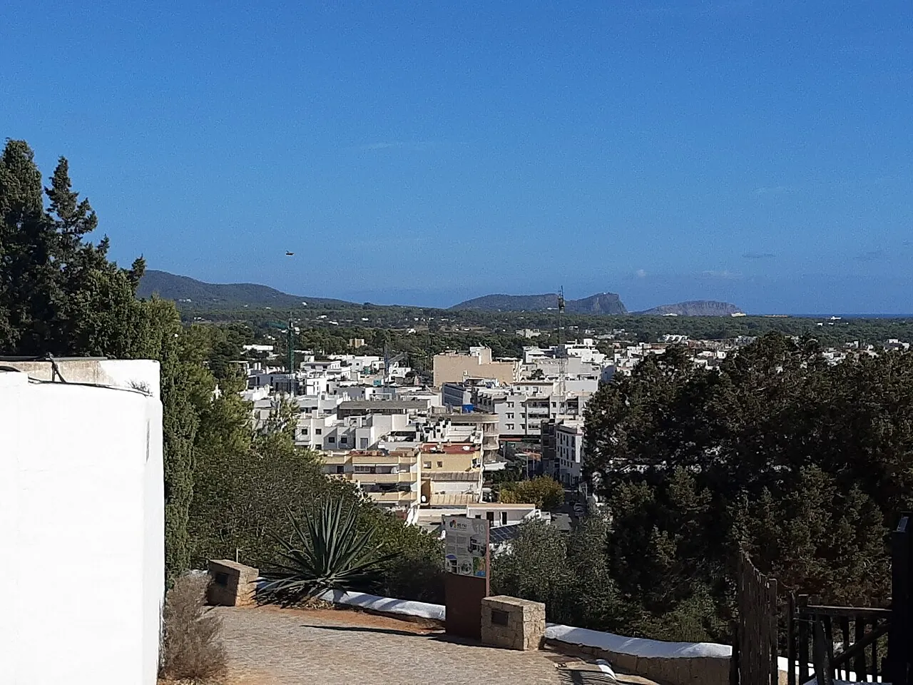 Vista de Santa Eulària des Riu
