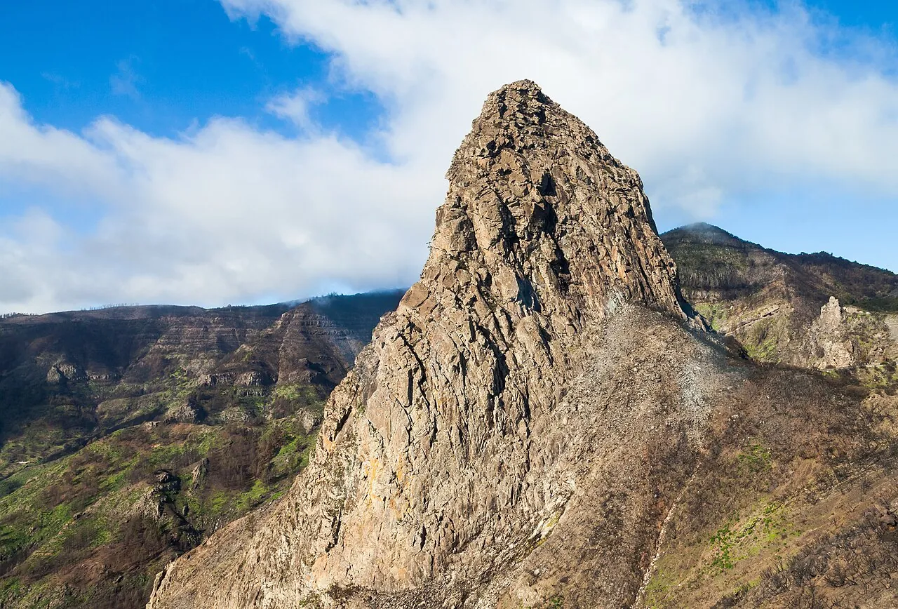Roque de Agando en La Gomera