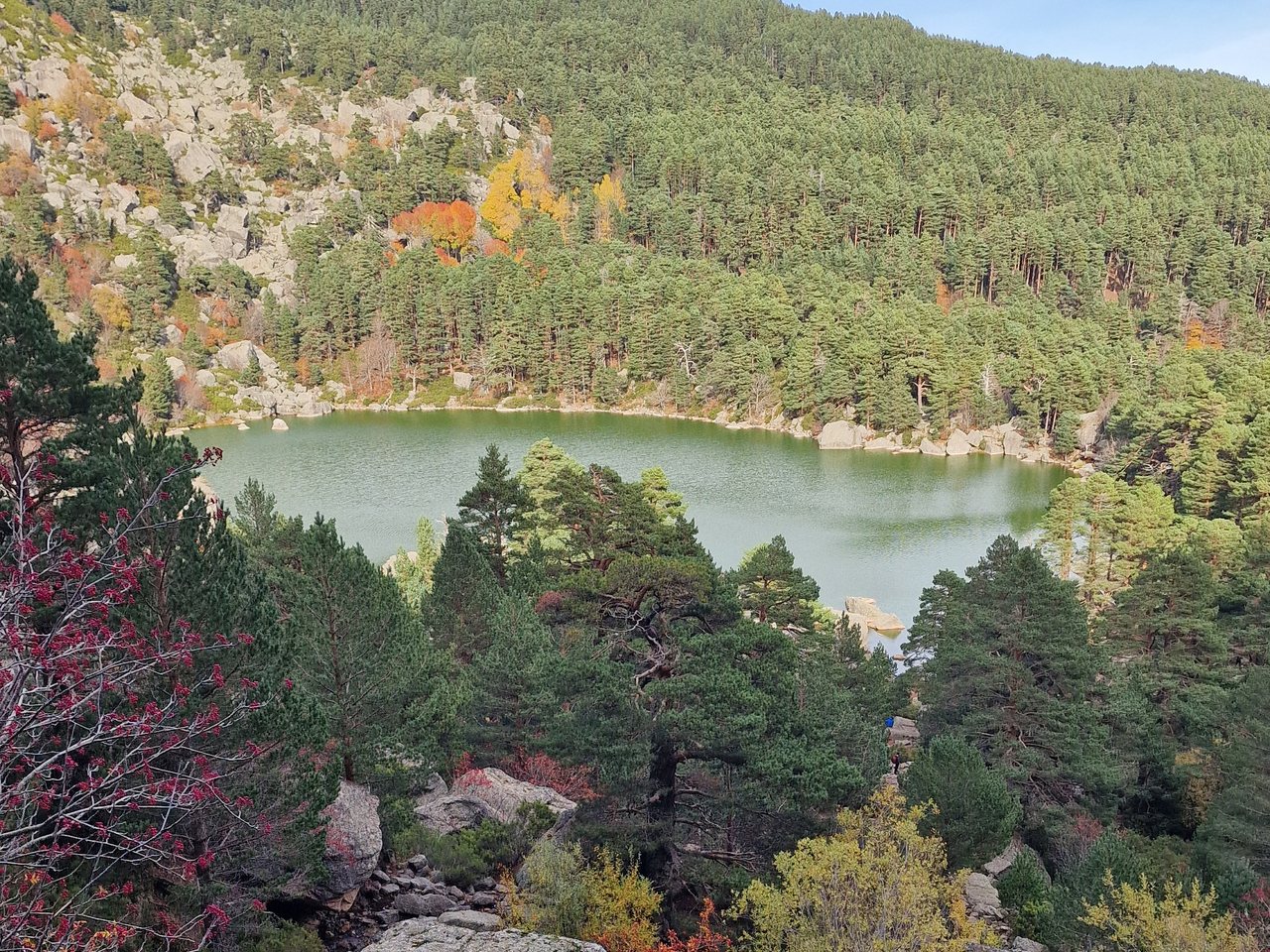 Vista de la Laguna Negra desde el mirador superior