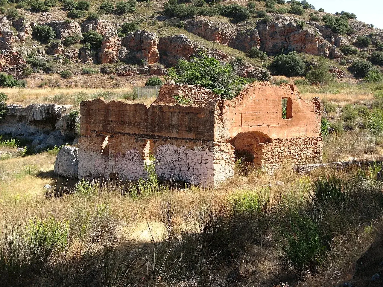 Antiguo molino junto a las Lagunas de Ruidera