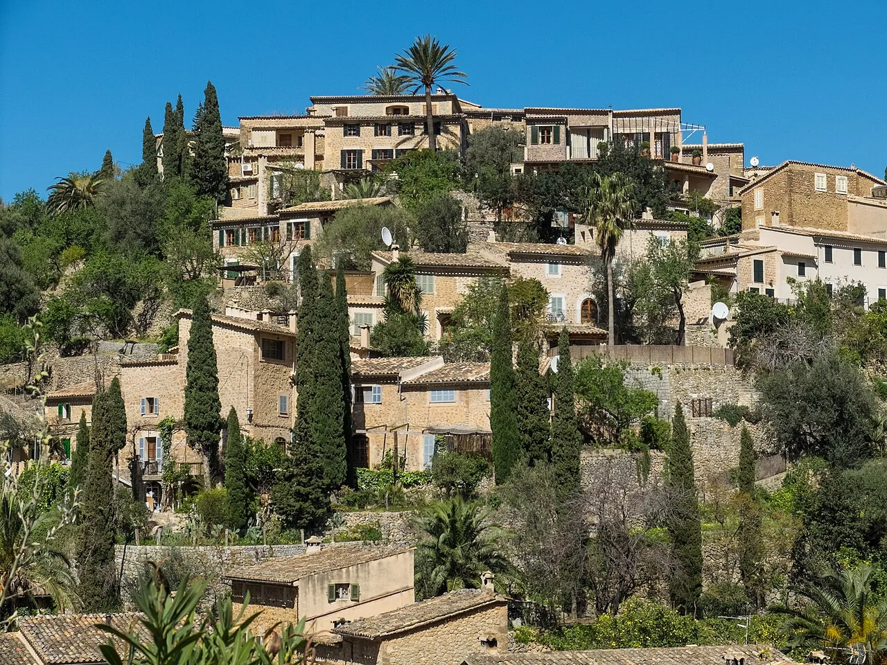 Deià en la Serra de Tramuntana