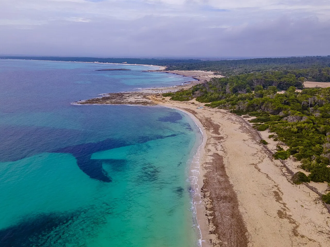 Playa de Es Trenc en Mallorca
