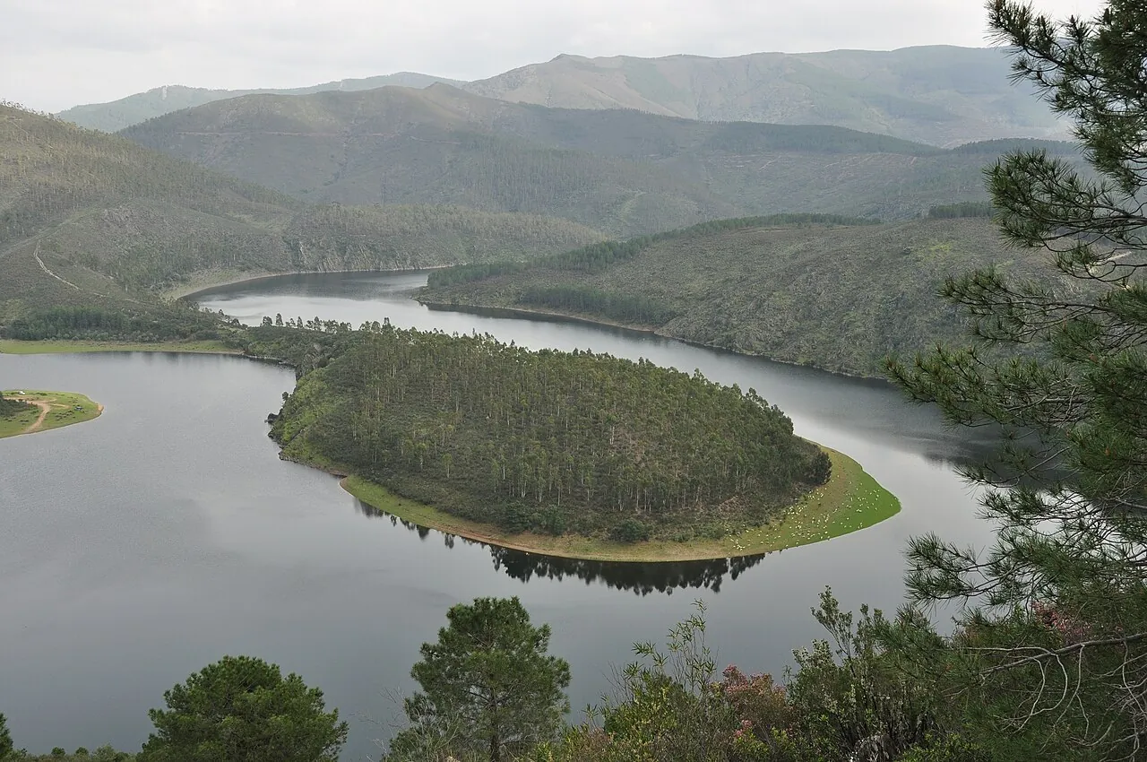Río Alagón en el Meandro del Melero