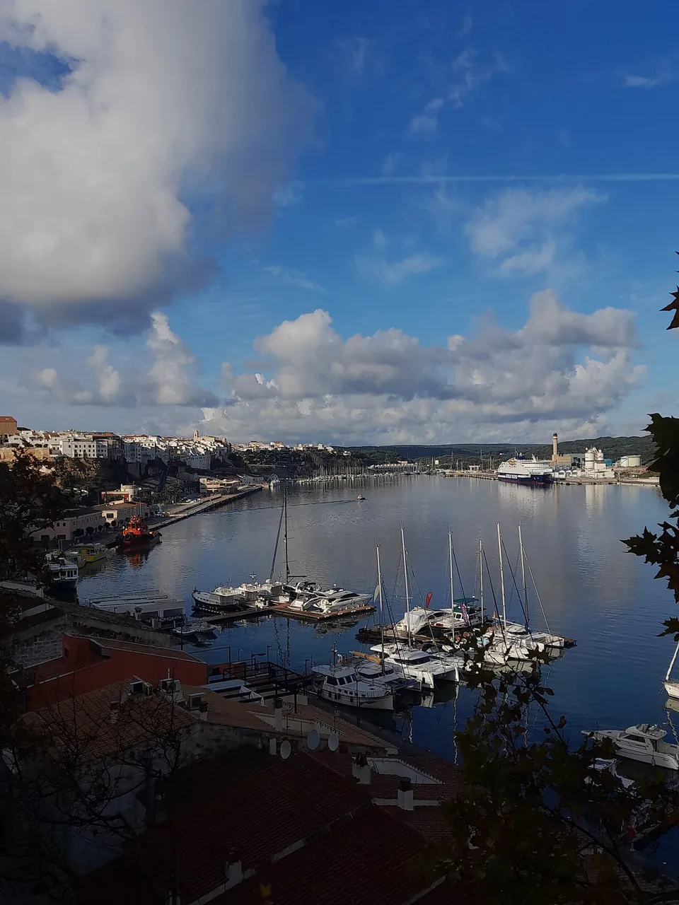 Puerto de Mahón en Menorca