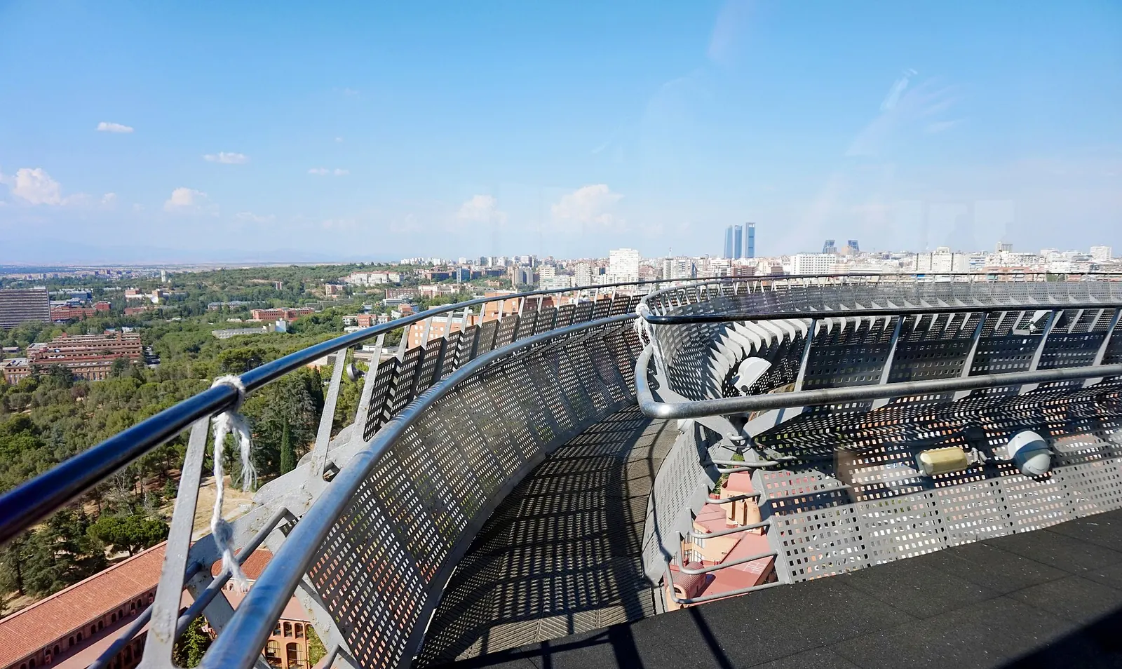 Vistas desde el Faro de Moncloa