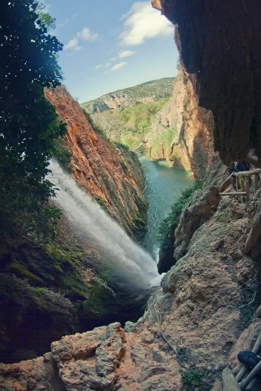 Cascada Cola de Caballo en el Monasterio de Piedra