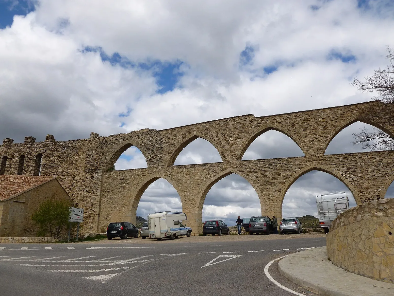 Acueducto gótico de Santa Lucía en Morella