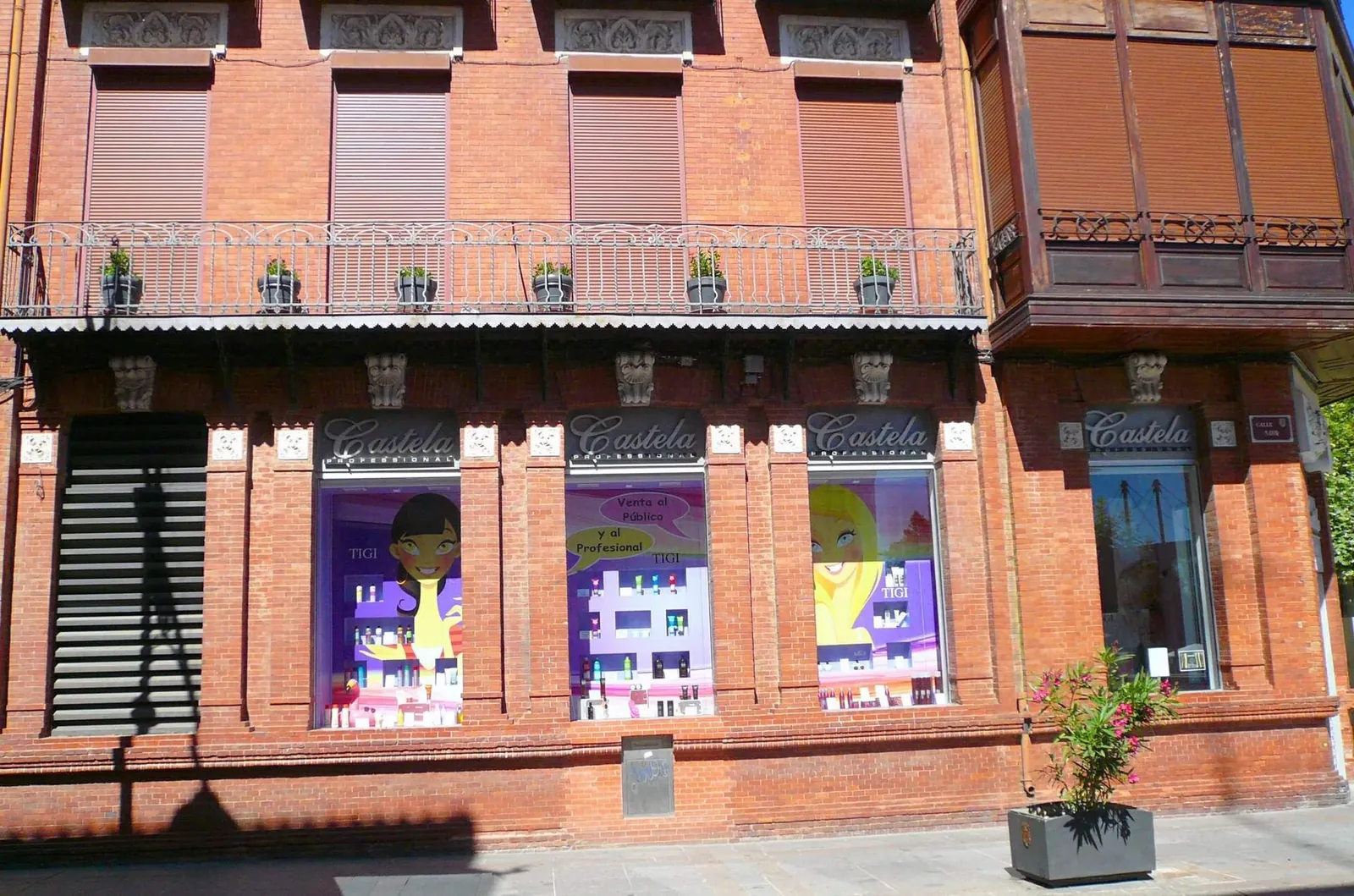 Edificio modernista de la Calle Mayor de Palencia