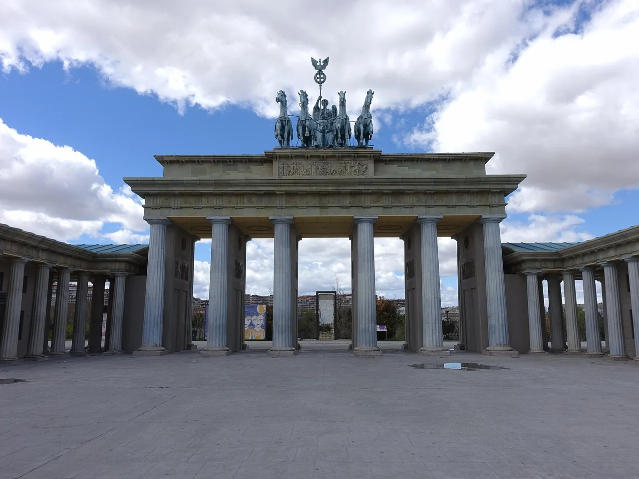 Puerta de Brandeburgo del Parque Europa