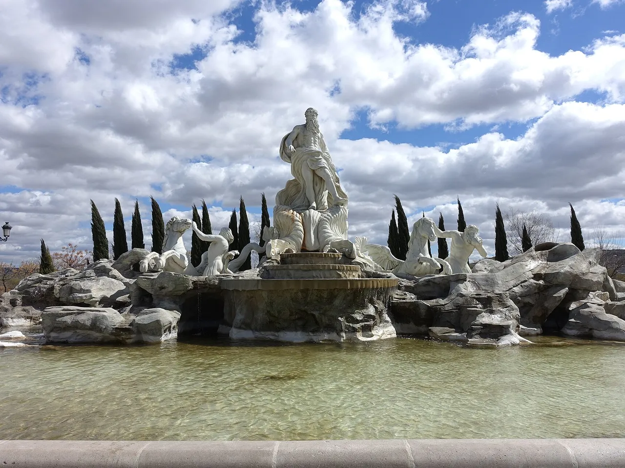 Fontana di Trevi del Parque Europa