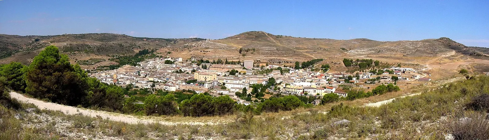 Vista panorámica de Pastrana en la Alcarria
