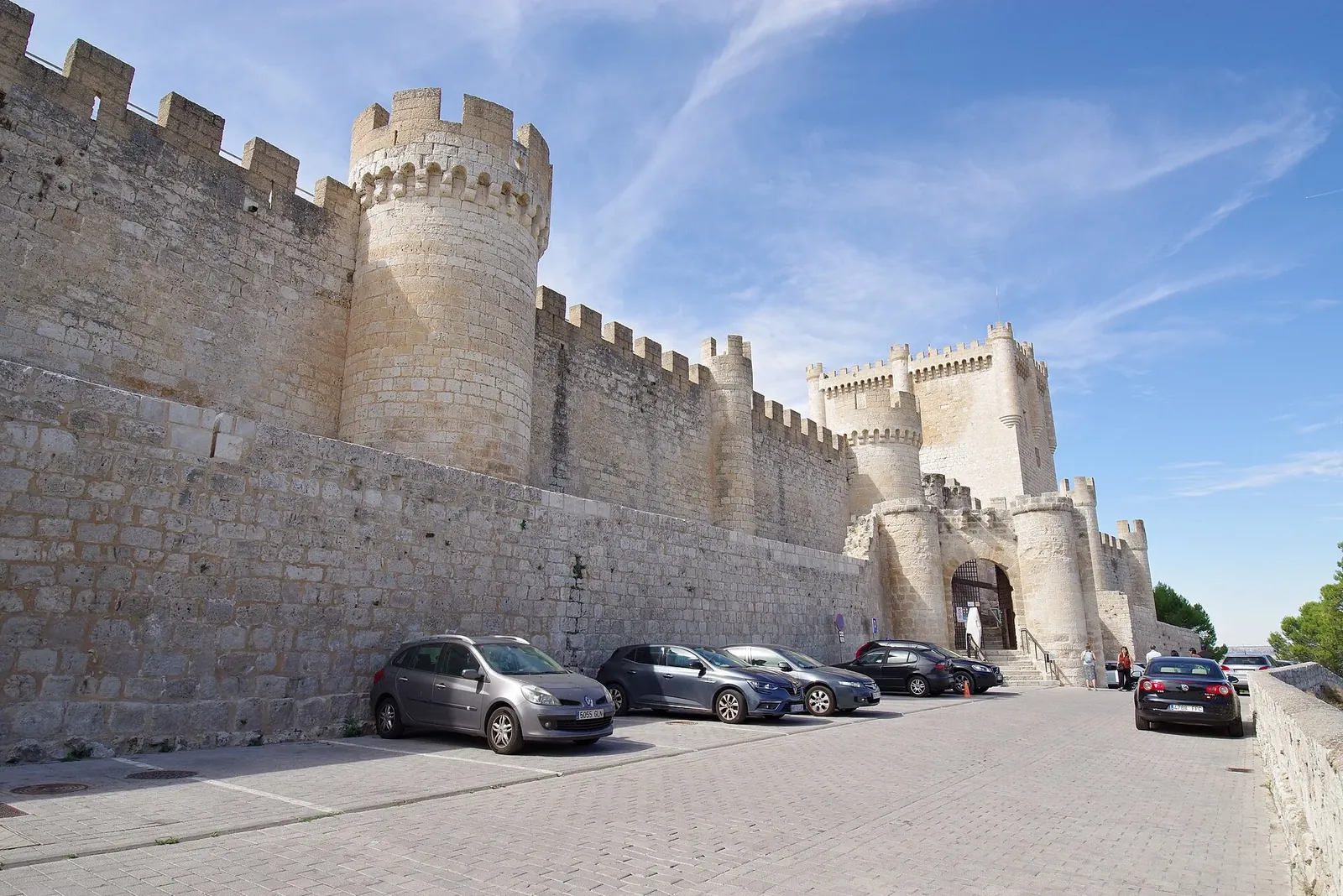 Entrada al castillo de Peñafiel