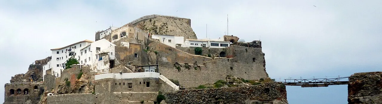 Edificios del Peñón de Vélez de la Gomera