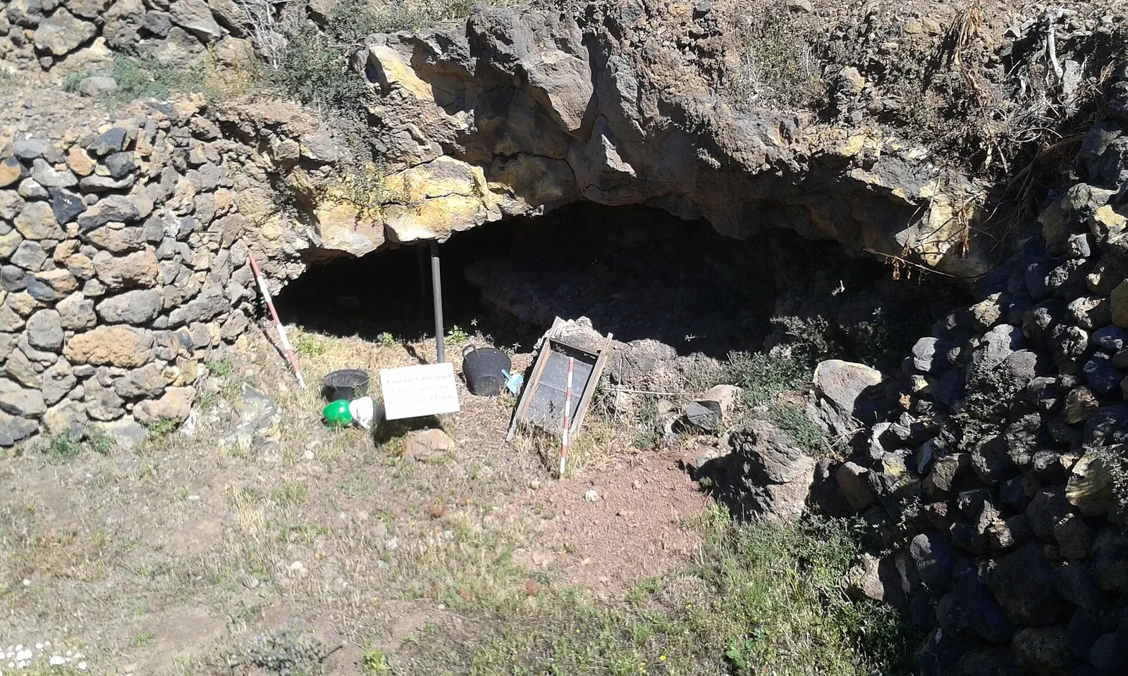 Cueva Chacona en las Pirámides de Güímar