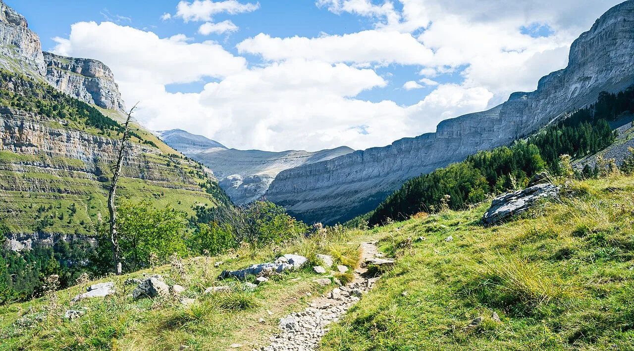 Valle de Ordesa desde la Faja de Pelay