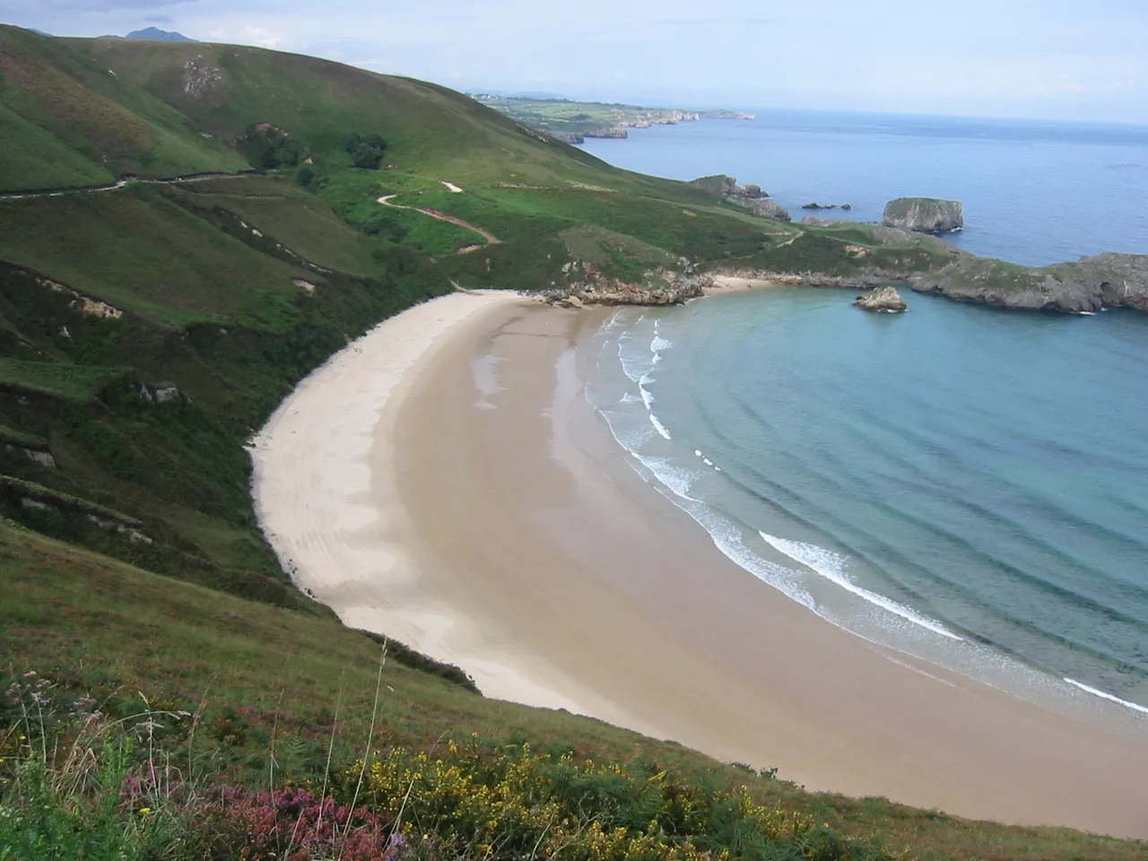 Playa de Niembro en Llanes